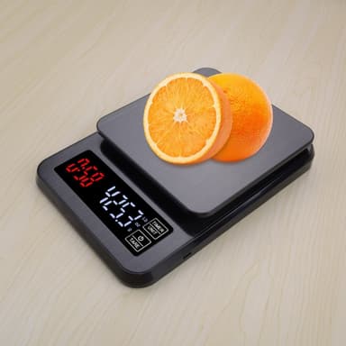 Digital minivekt 10 kg / 1 g elektrisk lomme i gram med bakgrunnsbelyst LCD-skjerm