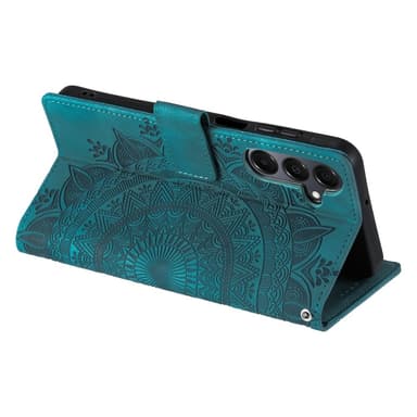 For Samsung Galaxy A26 Lommebok Deksel Shell Mandala Blomstermønster