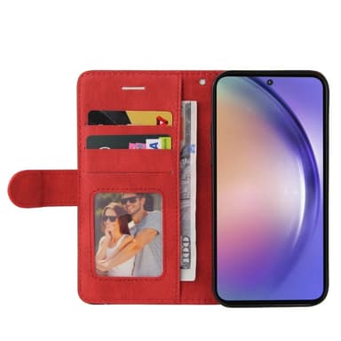 KT Lommebok-deksel til Samsung Galaxy A55 - Rød