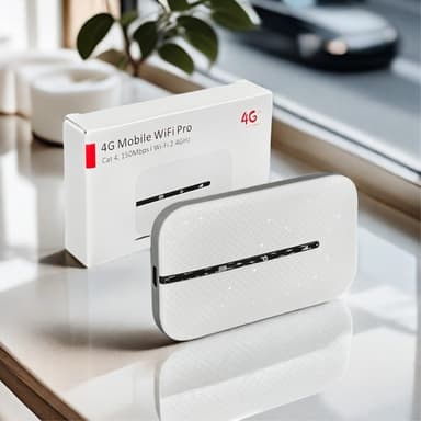 Bærbar 4G LTE-ruter 150 Mbps høyhastighets Pocket WiFi Hotspot Modem EU-versjon