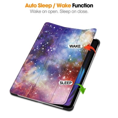 Slim Fit Dekseldeksel Til Xiaomi Pad 7 Auto Wake/Sleep - Galaxy
