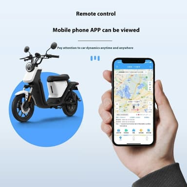 GPS Tracker for bil Motorsykkel lastebil elektriske kjøretøy 4G tyverisikring (2-leder installasjon)