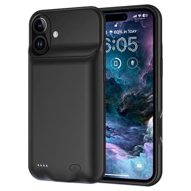 For iPhone 16 7000mAh oppladbart batterideksel Ladetui Powerbank