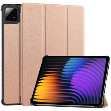 Slim Fit Dekselveske Til Xiaomi Pad 7 Auto Wake/Sleep - Rose Gold