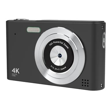 Digitalkamera 2.4 tommers IPS-skjerm HD CCD-kamera med 32 GB TF-kort+kortleser