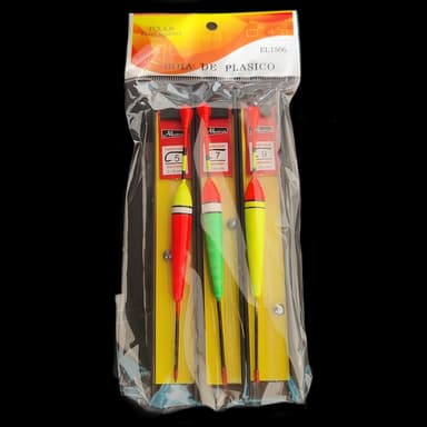 3-paks blyagn Flytebøye fiskeutstyr Fishing Fish Float Drift Set 6m line - Type 1
