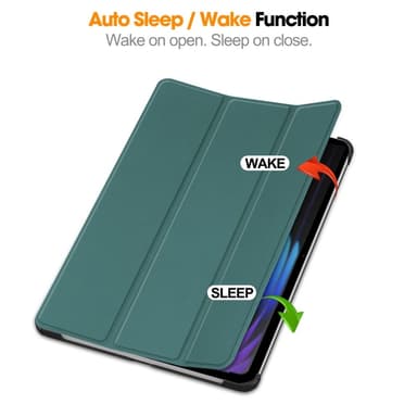 Slim Fit Dekselveske Til Xiaomi Pad 7 Auto Wake/Sleep - Grønn