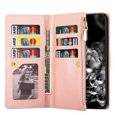 For Samsung Galaxy S25+ Etui Stjernehimmel Gravert Lommebokdeksel