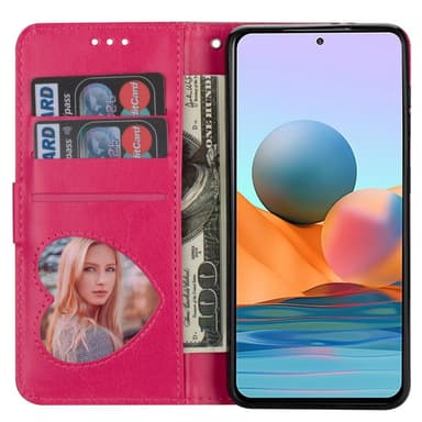 For Samsung Galaxy A56 5G Stående Glitterdeksel med Glidelåslomme - Rose