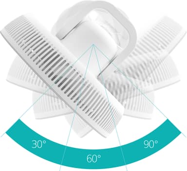 Duux Whisper Flex 2 vifte 35984 (hvit)