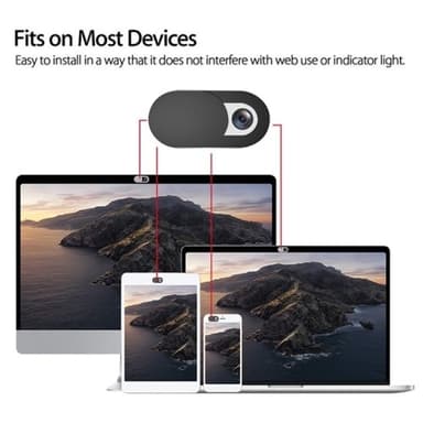 6stk Anti-Spy Datakamerabeskyttelsesglidebryter Anti-Peep Privacy - Starry Sky 5