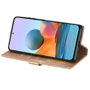For Samsung Galaxy A56 5G Stående Glitterdeksel med Glidelåslomme - Gold