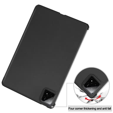 Slim Fit Dekselveske Til Xiaomi Pad 7 Auto Wake/Sleep - Svart