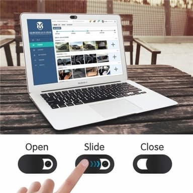 6stk Anti-Spy Datakamerabeskyttelsesglidebryter Anti-Peep Privacy - Starry Sky 5