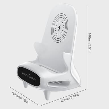 Trådløs lader Skjult kamera Fjernovervåking 1080P HD WiFi sikkerhetskamera