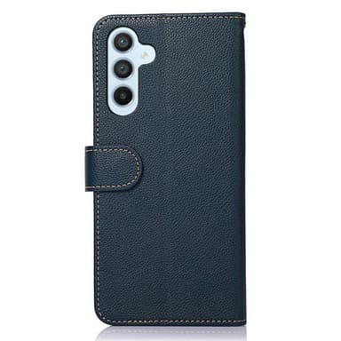 KHAZNEH Lommebok-deksel til Samsung Galaxy A56 5G - Blå/Brun