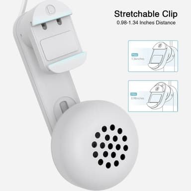 Hodetelefoner for Meta Quest 2/3 VR Headset 3,5 mm hodetelefoner med forlengbar klips