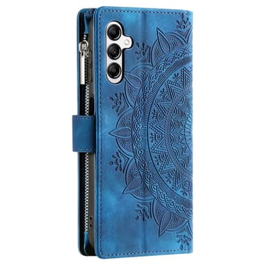 For Samsung Galaxy A26 / A16  Lommebok Deksel Shell Mandala Blomstermønster