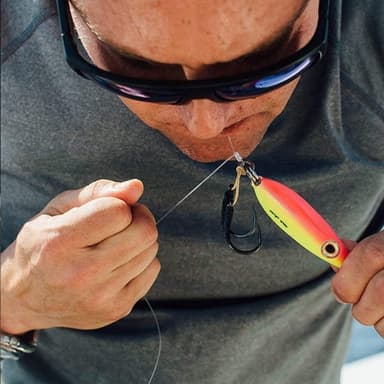 100m nylon fiskelinje Rivebestandig ferskvannsfisketråd - Størrelse 0.6
