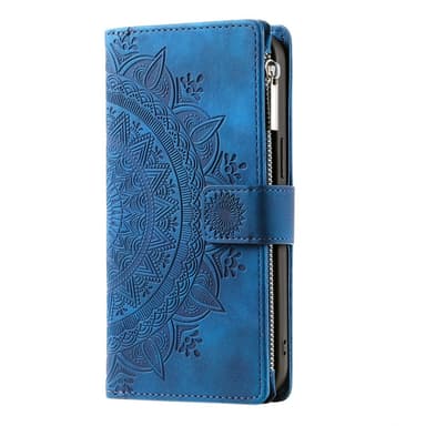 For Samsung Galaxy A26 / A16  Lommebok Deksel Shell Mandala Blomstermønster