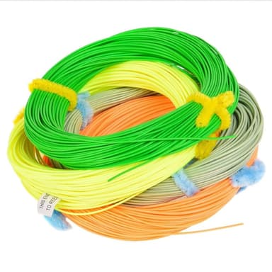 LEO 30m/100ft vekt fremover flytende fluefiskelinje nylonkjernefluelinje - WF-7F