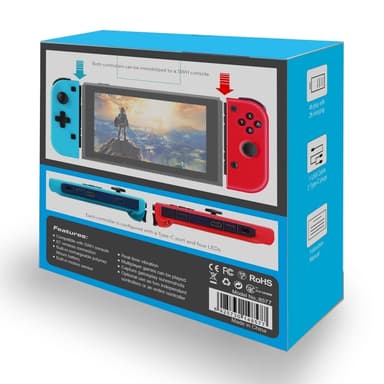 Kompatibel med Nintendo Switch Joypad trådløs Bluetooth-kontroller venstre og høyre håndkontroll