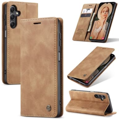 CASEME Lommebok-deksel Samsung Galaxy A16 - Brun