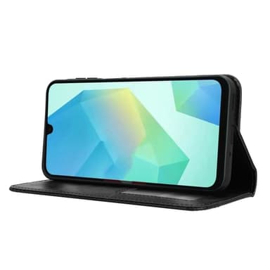 Til Samsung Galaxy A16 5G/A16 4G Lommebok-deksel - Svart