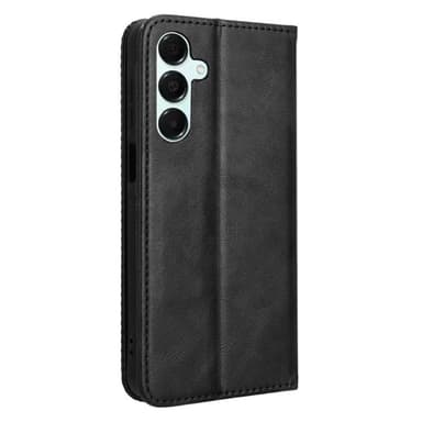 Til Samsung Galaxy A16 5G/A16 4G Lommebok-deksel - Svart