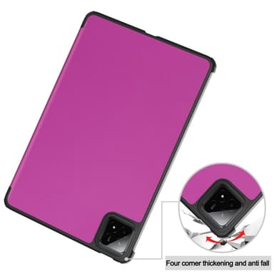 Slim Fit Dekselveske Til Xiaomi Pad 7 Auto Wake/Sleep - Lilla