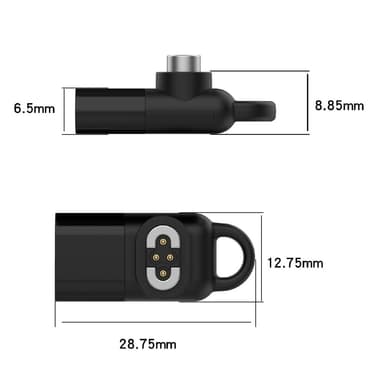 Lader til Shokz Openswim Pro S710 benledning USB-C
