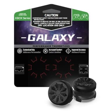 2 stk Tommelgrep Fingergrep kompatibel med Xbox 360 Series X Series S Switch Pro Joystick - Lilla