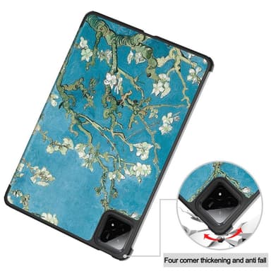 Slim Fit Dekselveske Til Xiaomi Pad 7 Auto Wake/Sleep - Apricot Blossom