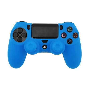 Deksel til Sony PlayStation 4 Pro Slim PS4 Anti-Slip Silikon Huddeksel - Blå