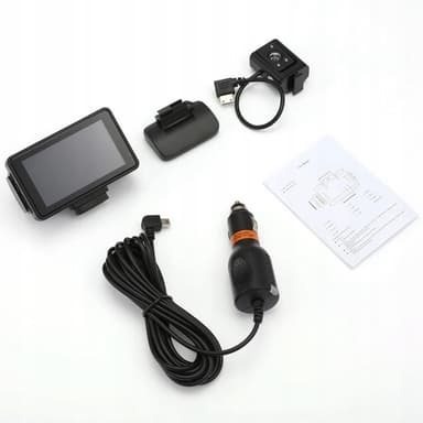 Front- og bakopptak Dash Cam 1080P HD Night Vision Bilkameraopptaker