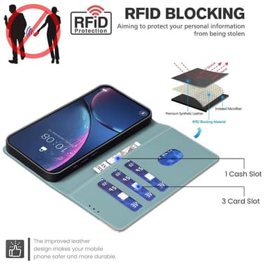 BINFEN Lommebok-deksel til Xiaomi Redmi 14C