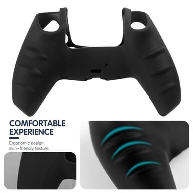 Playstation 5/PS5 Silikon Huddekselveske Anti-Slip Beskyttelse - Lilla