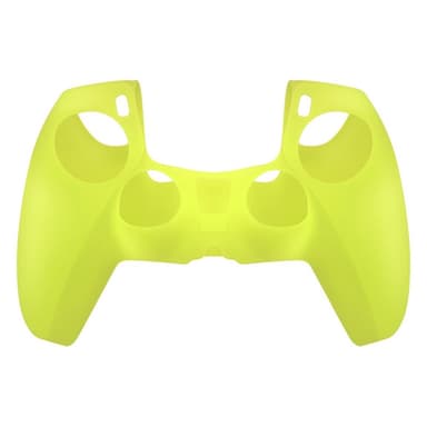 Playstation 5/PS5 silikonskallveske mot skli beskyttelse - gul