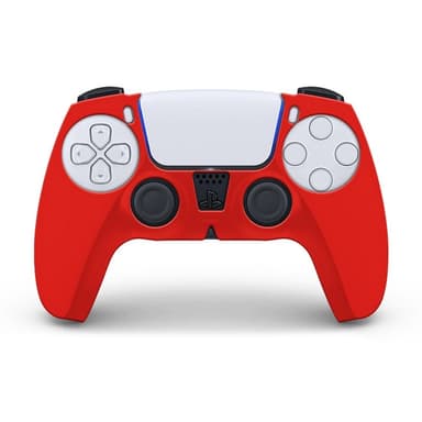 Playstation 5/PS5 silikonskallveske mot skli beskyttelse - gul