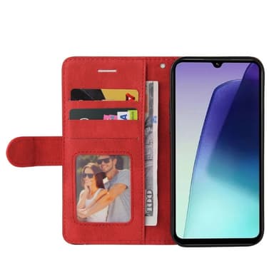 KT Lommebok-deksel til Xiaomi Redmi 14C - Rød