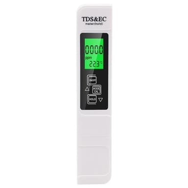 3-i-1 detektortest for vannkvalitet LCD TDS EC TEMP testpennetemperatur
