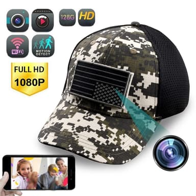 Cap HD 1080P Loop-opptak Fjernvisning Baby Nanny overvåking WiFi-kamera