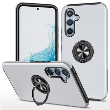 Samsung Galaxy S25 / S24 Hybrid Deksel Med Fingerring