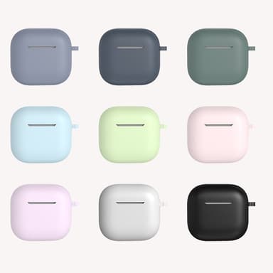 For AirPods 4 5 stk Tilbehør Veske Oppbevaringsboks Halsstropp Hodetelefonholder Nøkkelring