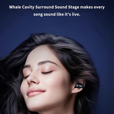 i66 Bluetooth-hodetelefoner Semi In Ear Clip On ENC trådløse hodetelefoner Støyreduksjon