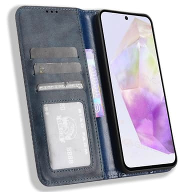Til Samsung Galaxy A56 5G Lommebok-deksel - Blå