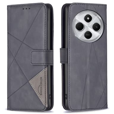 BINFEN Lommebok-deksel Xiaomi Redmi 14C - Svart
