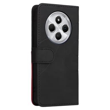 KT Lommebok-deksel til Xiaomi Redmi 14C - Svart