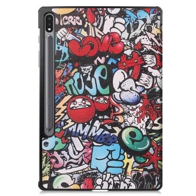 Slim Fit Dekseldeksel Til Samsung Galaxy Tab S10+ (S10 Plus) - Graffiti
