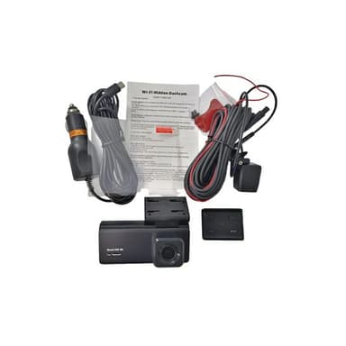 2K Ultra HD WiFi nattsyn foran og bak bil Dash Cam med parkeringsmonitor
